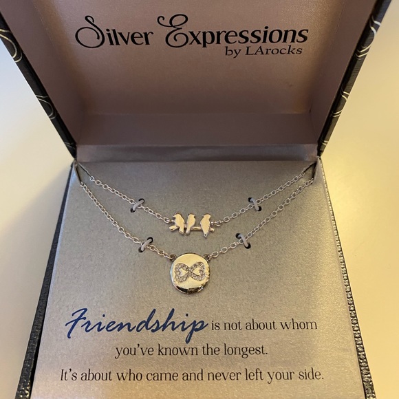 Friend Necklace by Silver Expressions LArocks - Picture 1 of 1